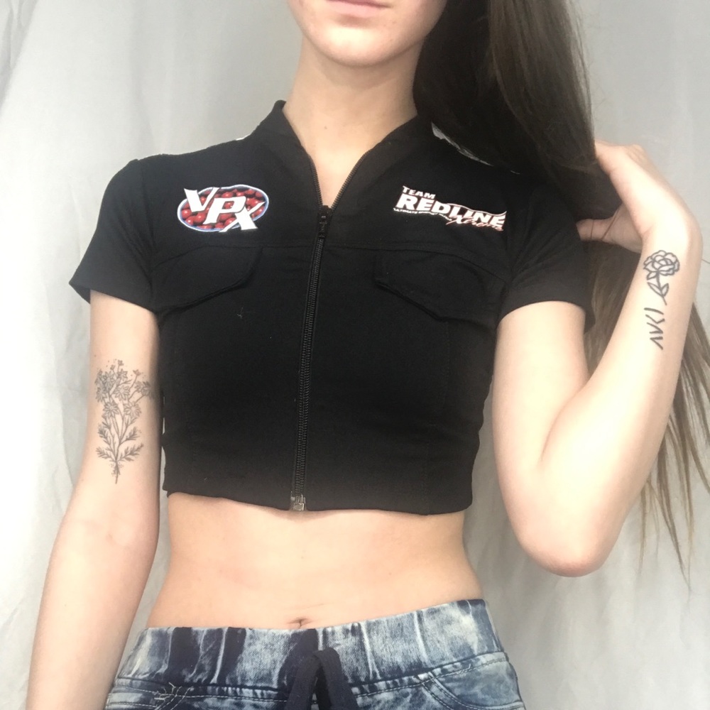 🔥RACER CROP TOP🔥